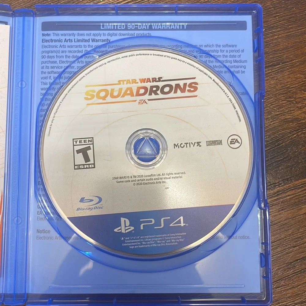 PS4 Star Wars Squadrons PlayStation VR